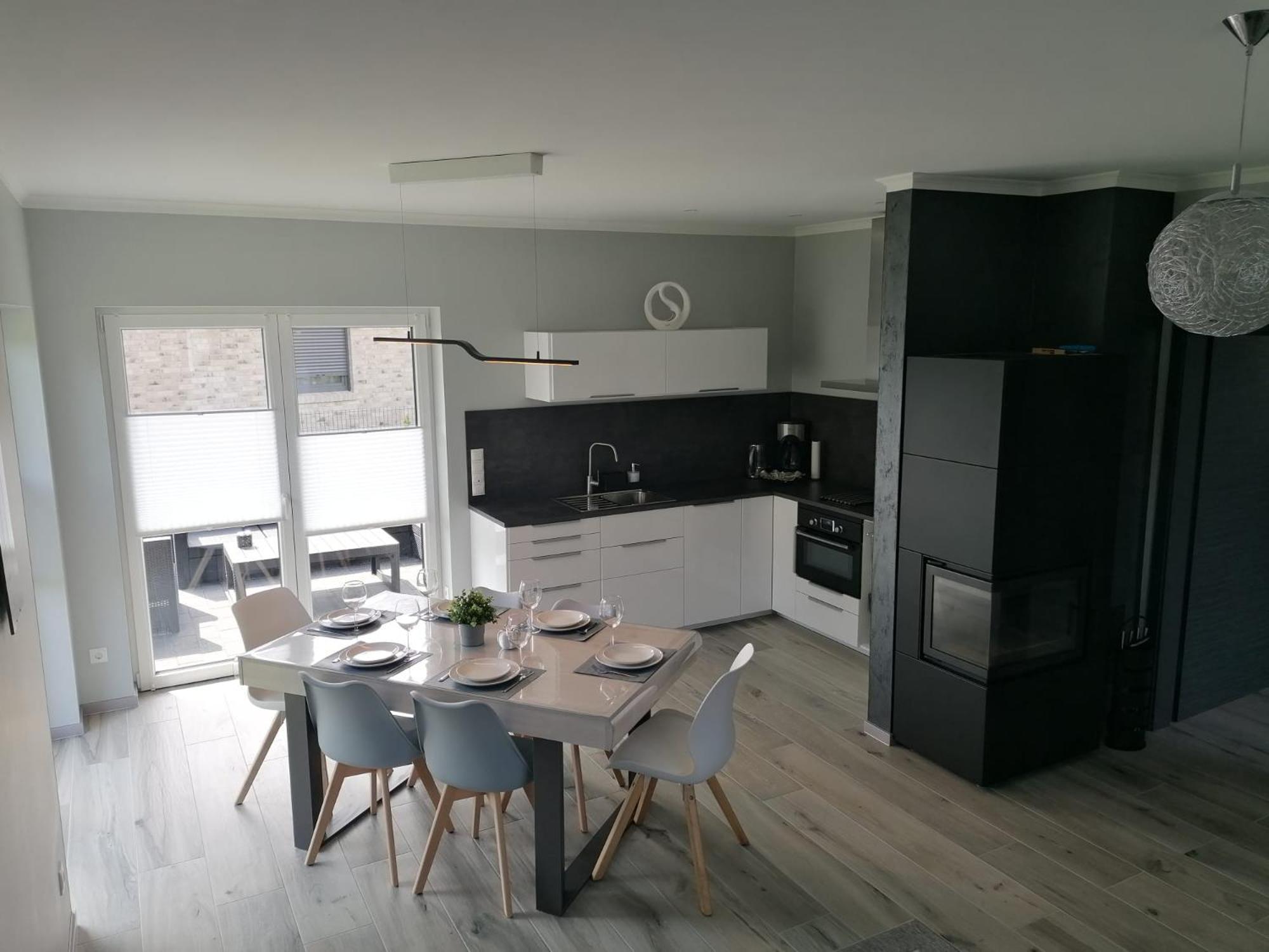 Ferienhaus Devilina Mit Sauna Am Harkebruegger See Barssel  Exteriör bild